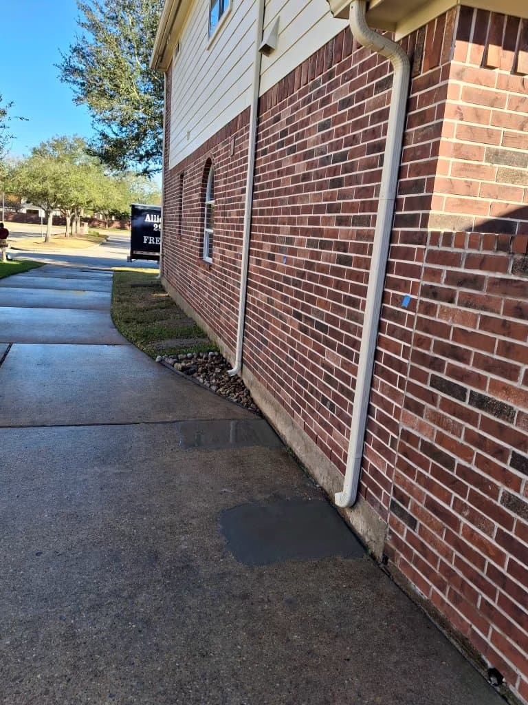 Home after foundation repair