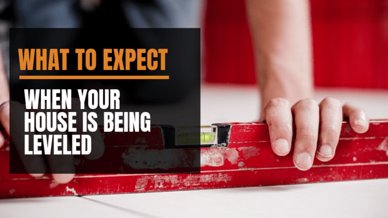 a person is holding a piece of metal with the words, what to expect when your house is being