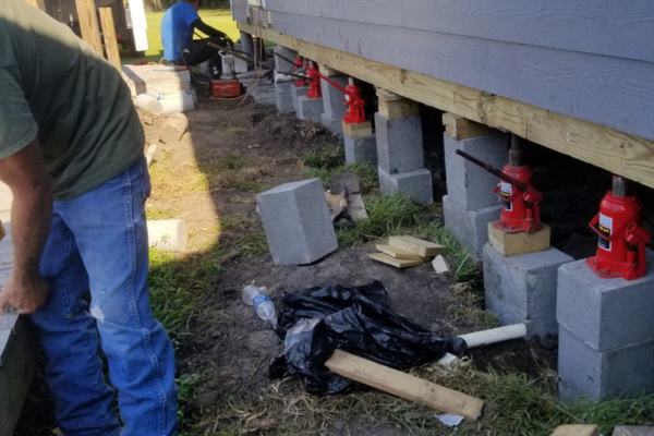 House lifting and leveling