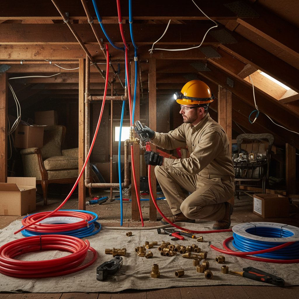 PEX Re-Piping Experts in Romayor | Houston Foundation Repair | Allied ...