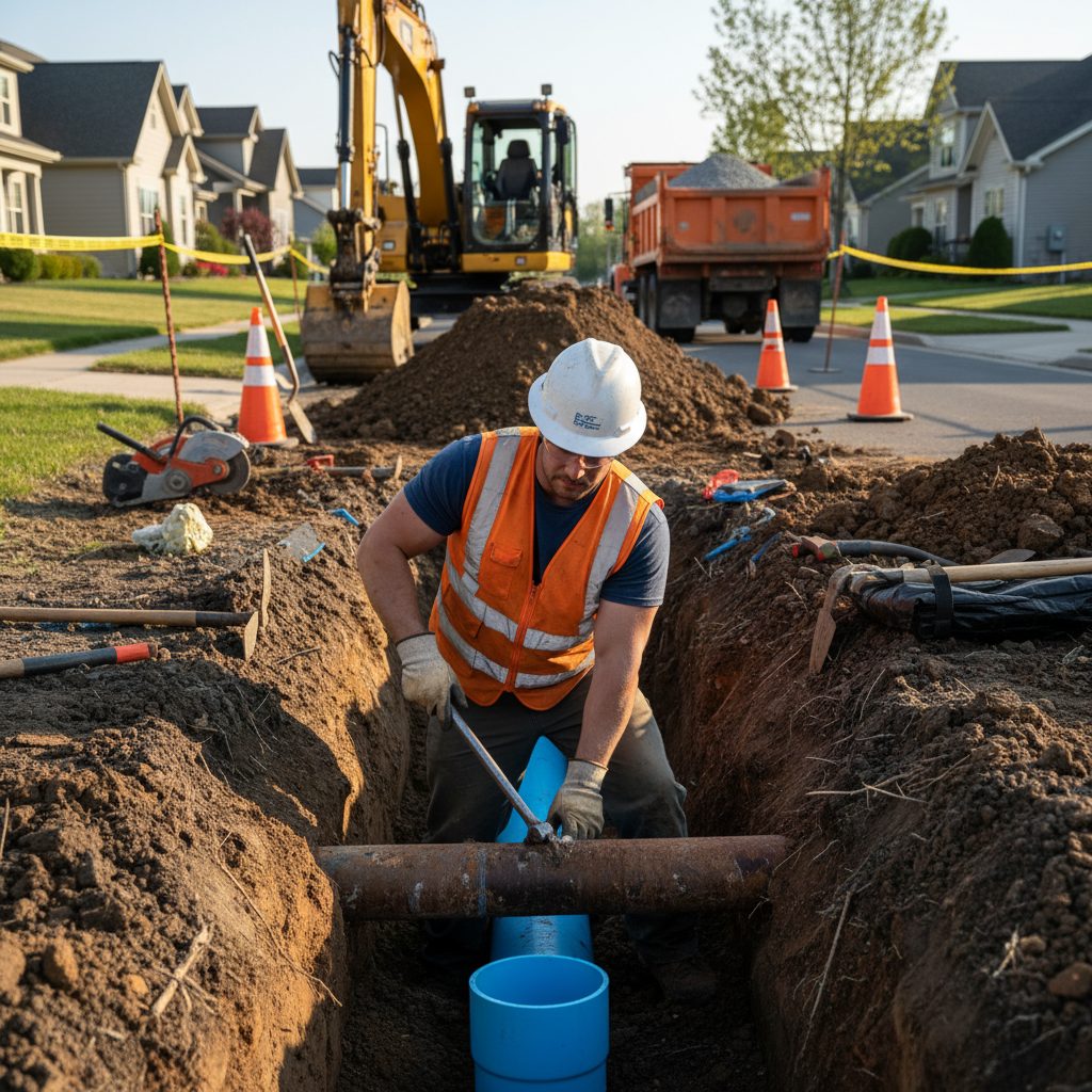 Sewer Line Replacement