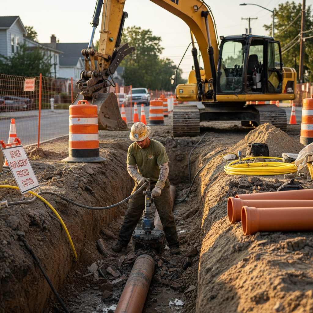 Sewer Line Replacement