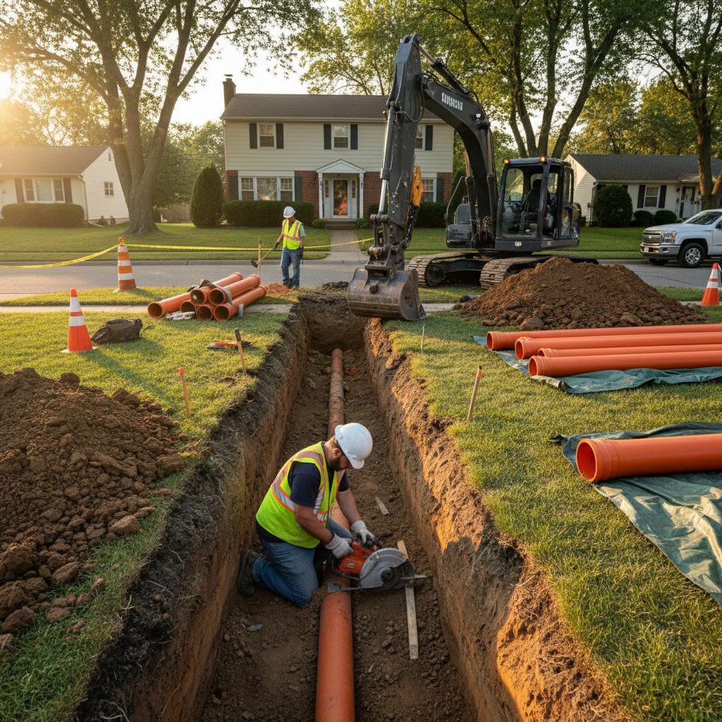 Sewer Line Replacement