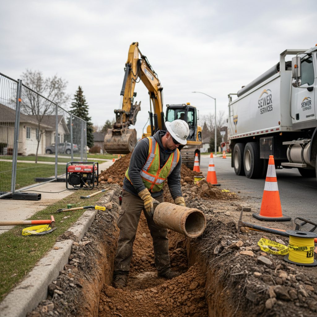 Sewer Line Replacement