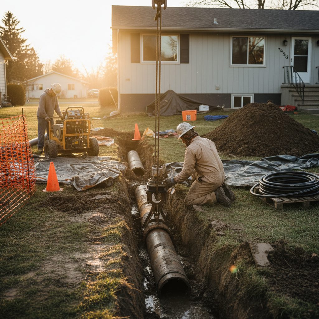 Sewer Line Replacement