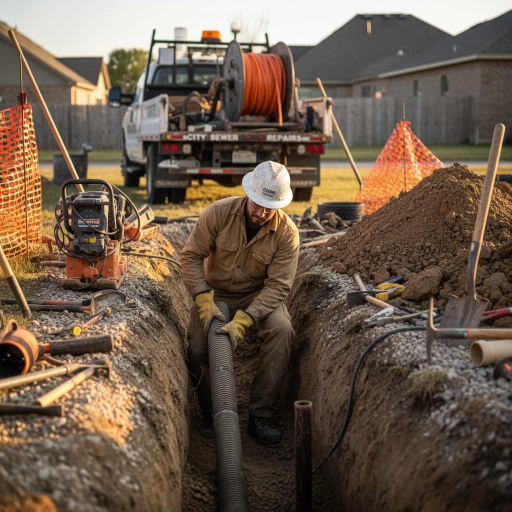 Sewer Line Replacement