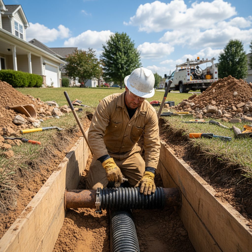 Sewer Line Replacement