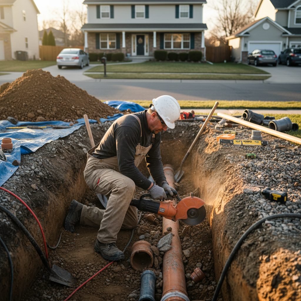 Sewer Line Replacement Experts in Spring | Allied Foundation