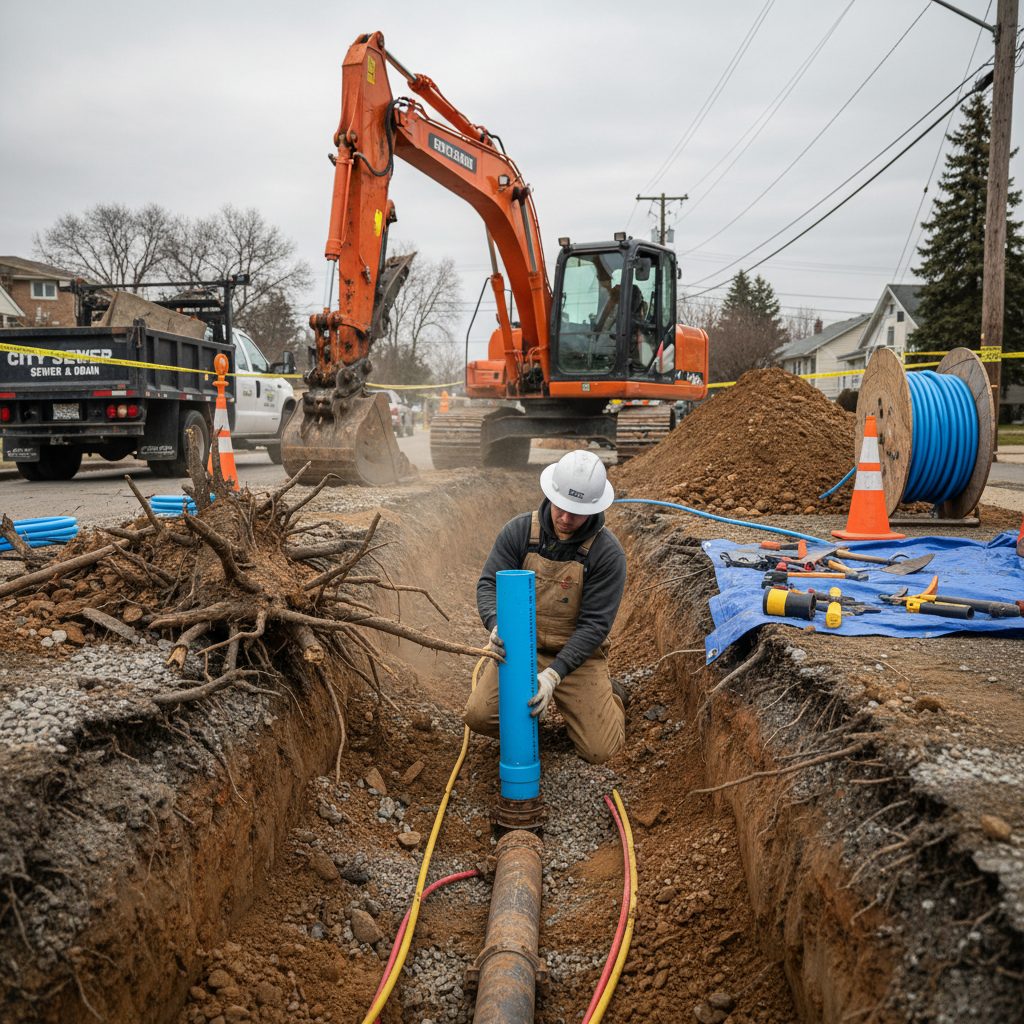 Sewer Line Replacement