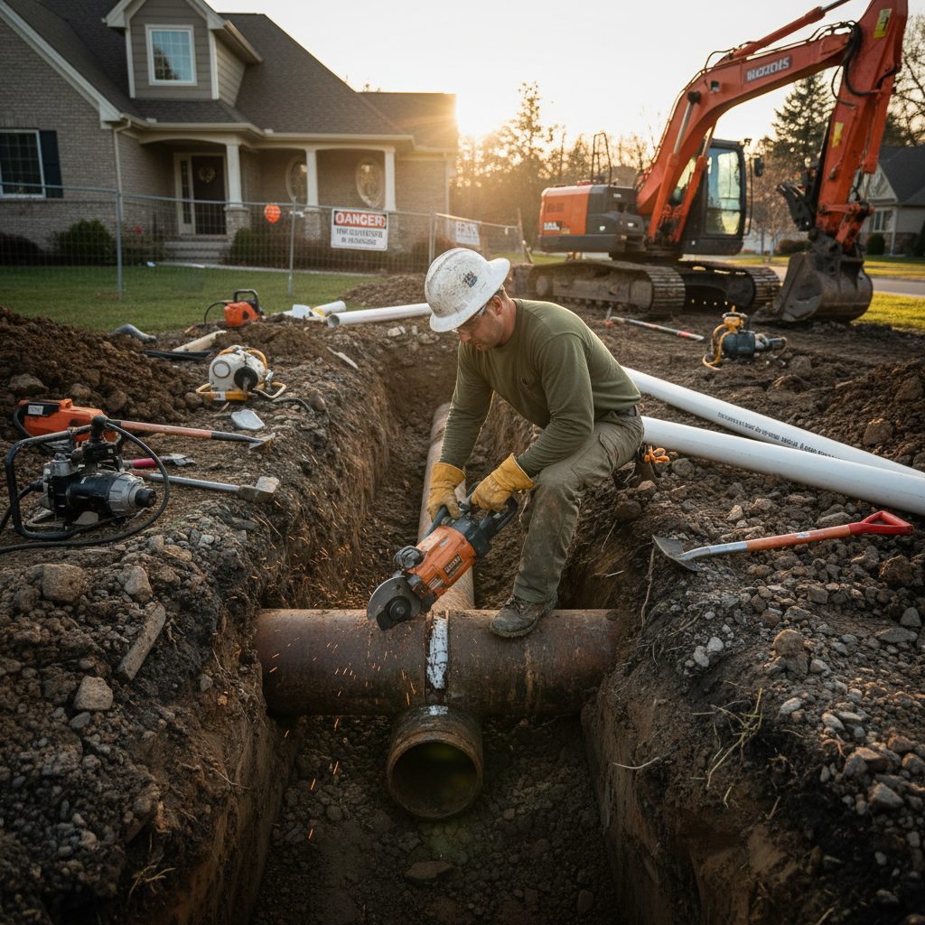 Sewer Line Replacement