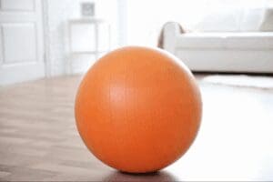 ball on tilted floor
