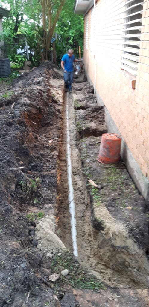 French Drain Install Houston